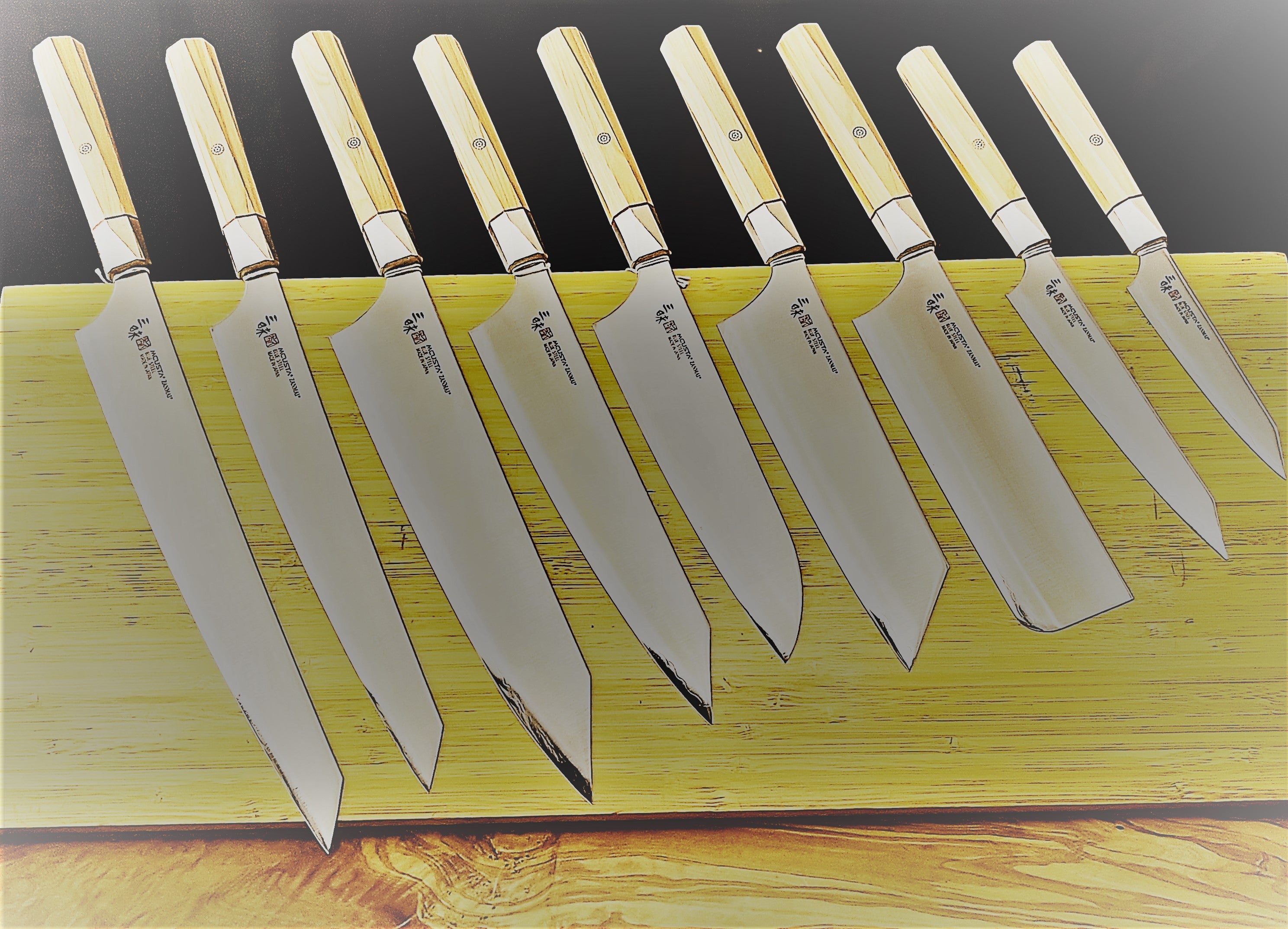 Mcusta Zanmai Beyond Blue Series | Perfect Edge Cutlery – PERFECT