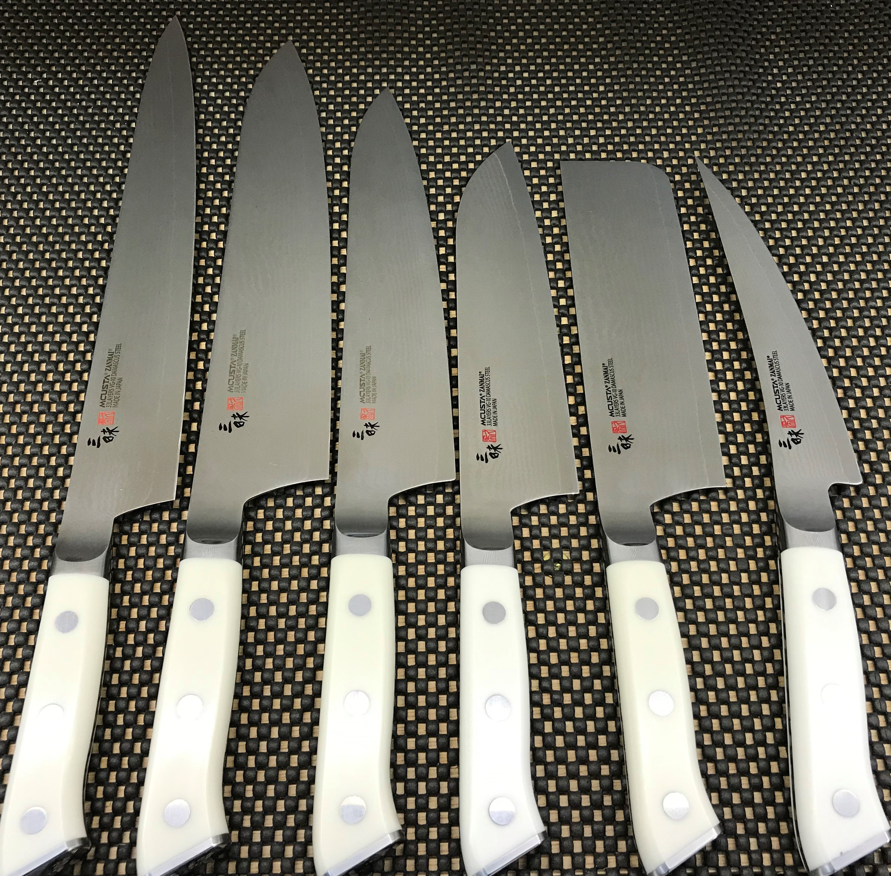 WCCF マンユセット Mcusta Zanmai Classic Damascus Corian Series – PERFECT EDGE CUTLERY