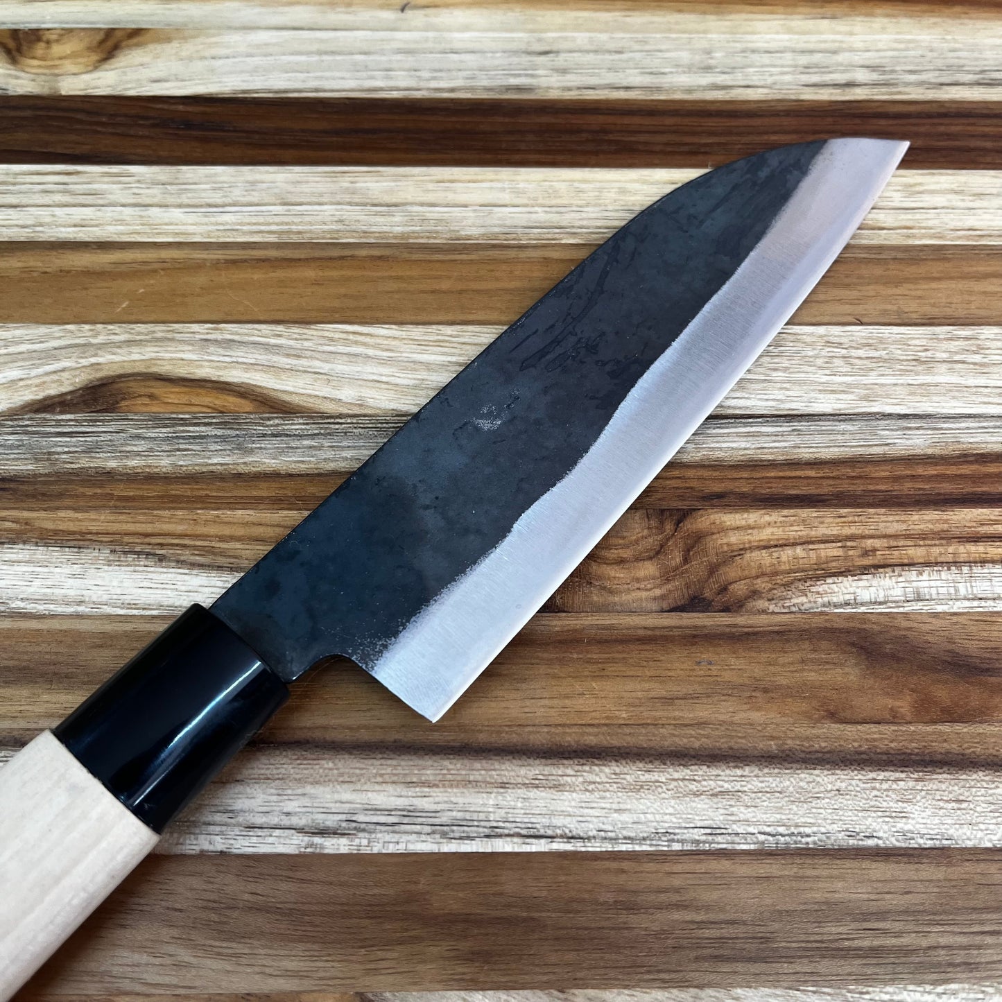 Tosa Kusakichi 170mm Kurouchi Santoku