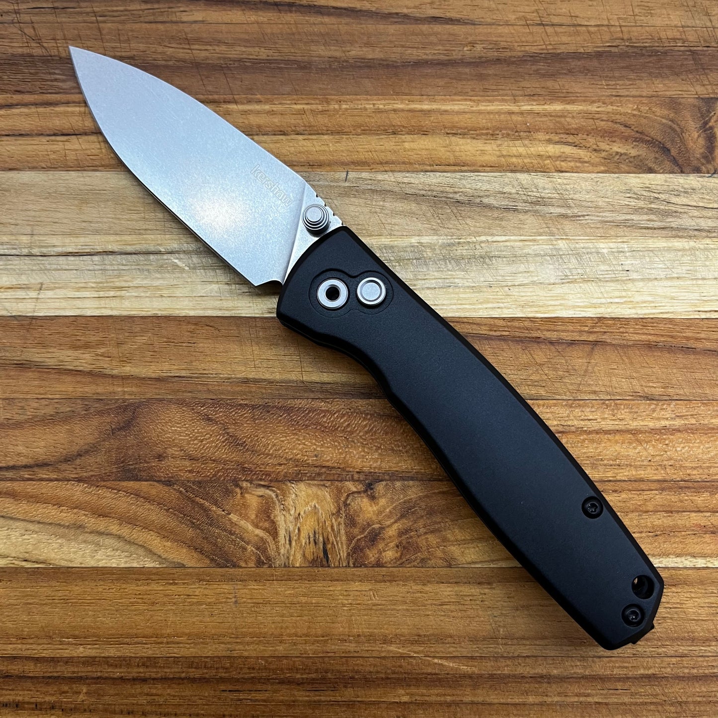 Kershaw Kindred 3" Folding Knife w/ Black Aluminum Handle