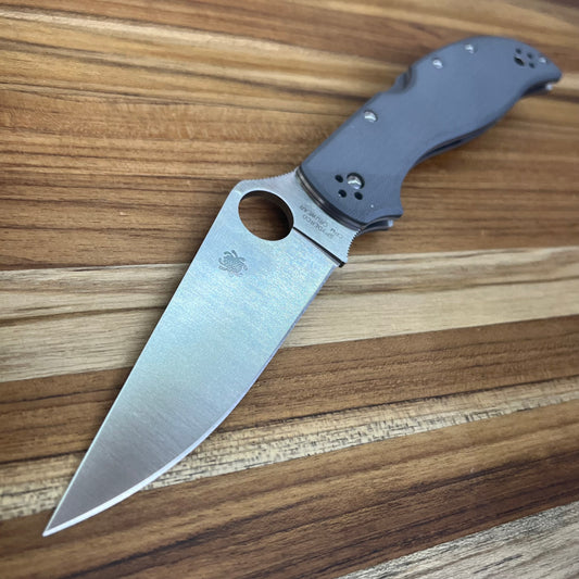 Spyderco Stretch 2 XL Cruwear Grey G10 *Sprint Run*
