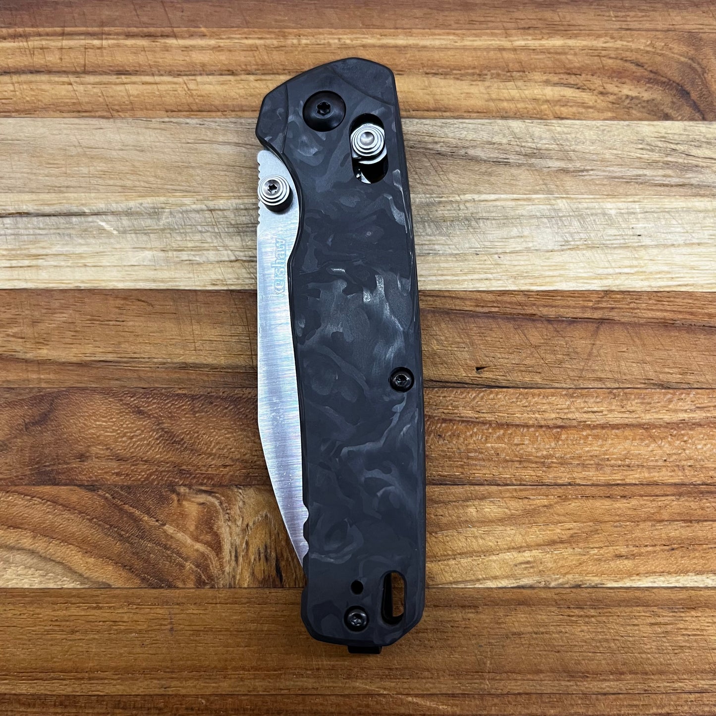 Kershaw Bel Air 3" Folding Knife w/ Marbled Carbon Fiber Handle