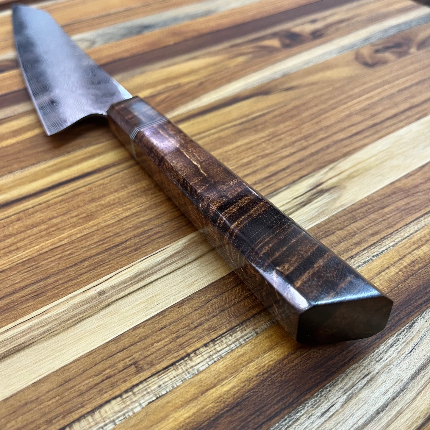 Alfredo Faccipieri 200mm (7.75") Gyuto w/ Damasteel & Koa Handle