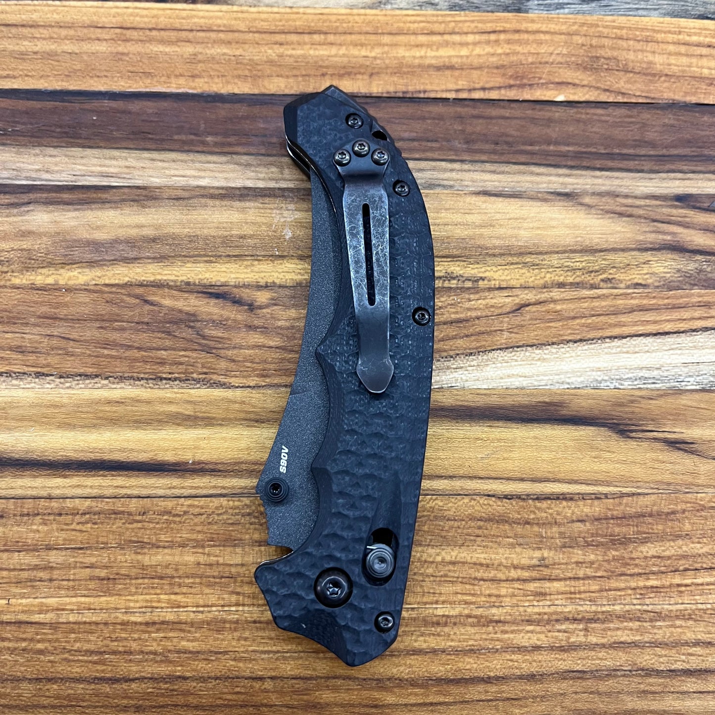 Benchmade Mini Bedlam 3.5” Folding Knife Black Handle
