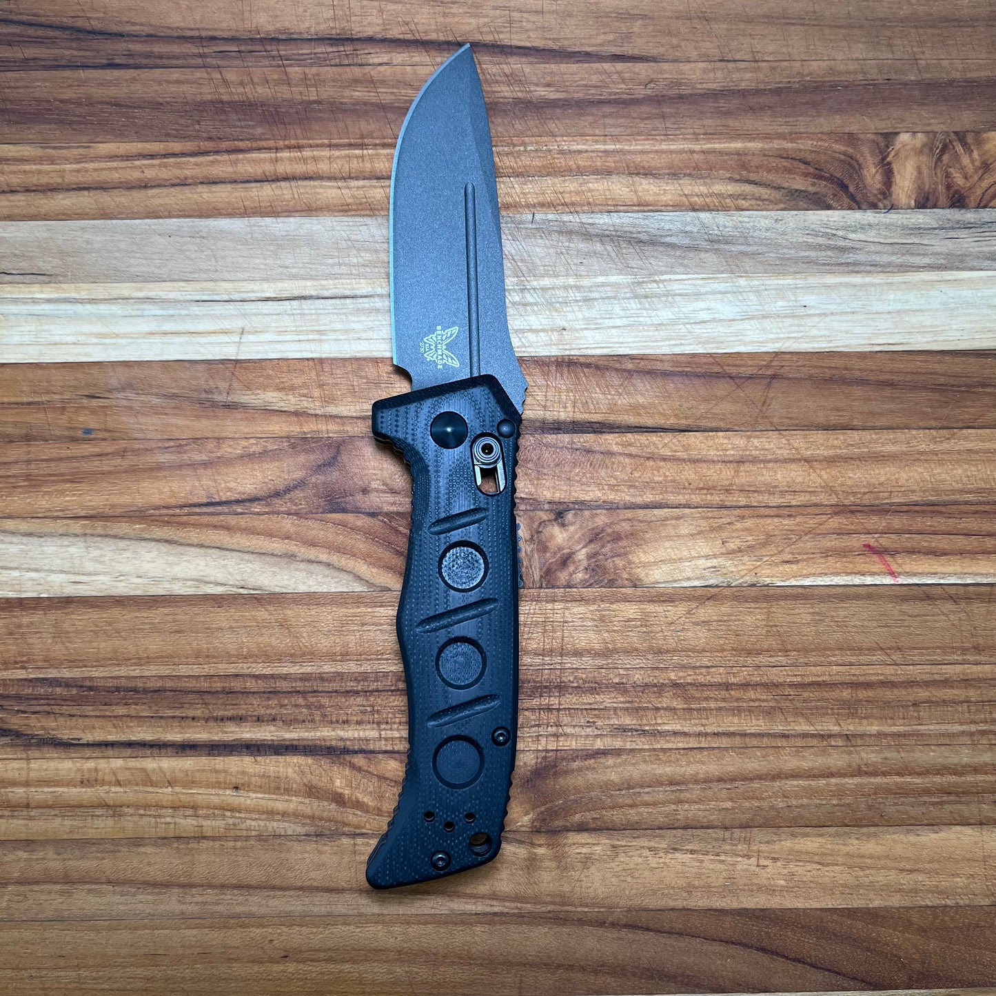 Benchmade Mini Adamas 3.25" Auto w/ Black G10 Handle