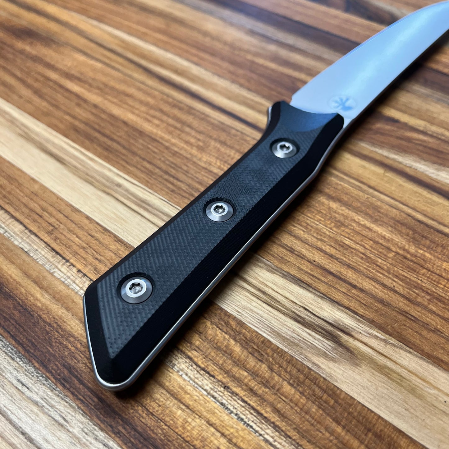 Microtech Culinary 6" Boning Knife w/ Black G10 Handle