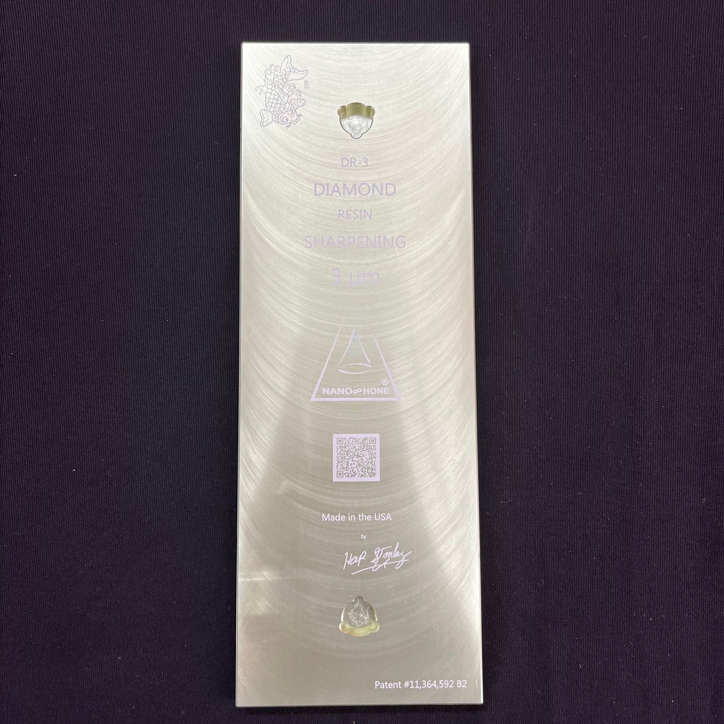 Nano Hone 3 Micron Manual Diamond Resin Plate