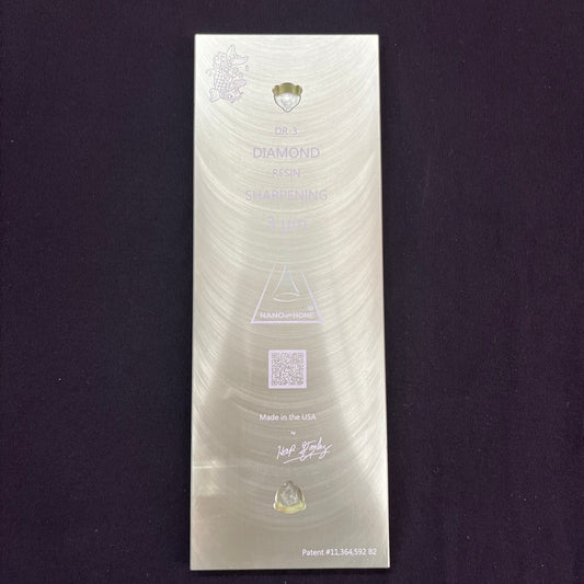 Nano Hone 3 Micron Manual Diamond Resin Plate
