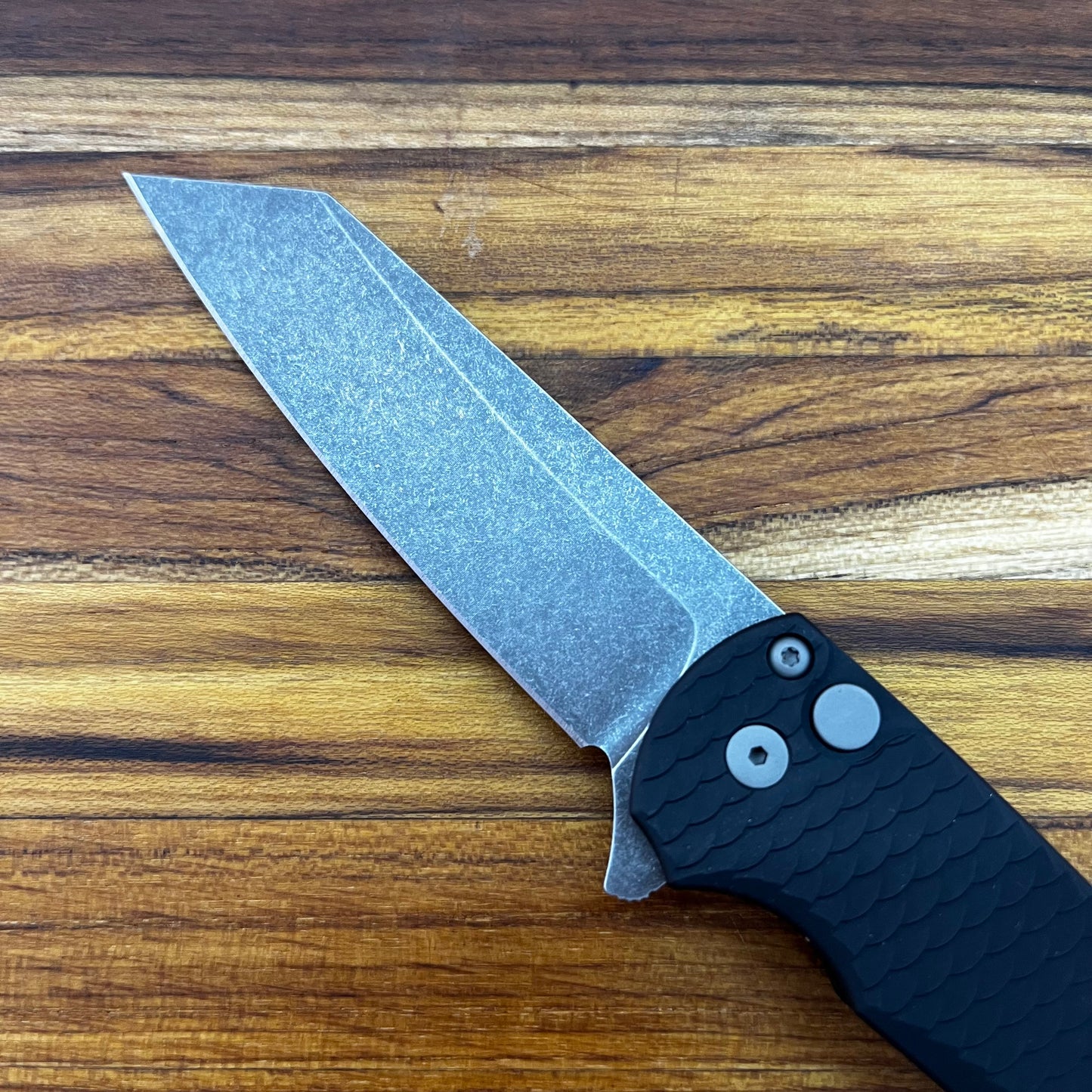 Pro-Tech Malibu 3.25" Flipping Knife w/ Black Dragon Scale Aluminum Handle