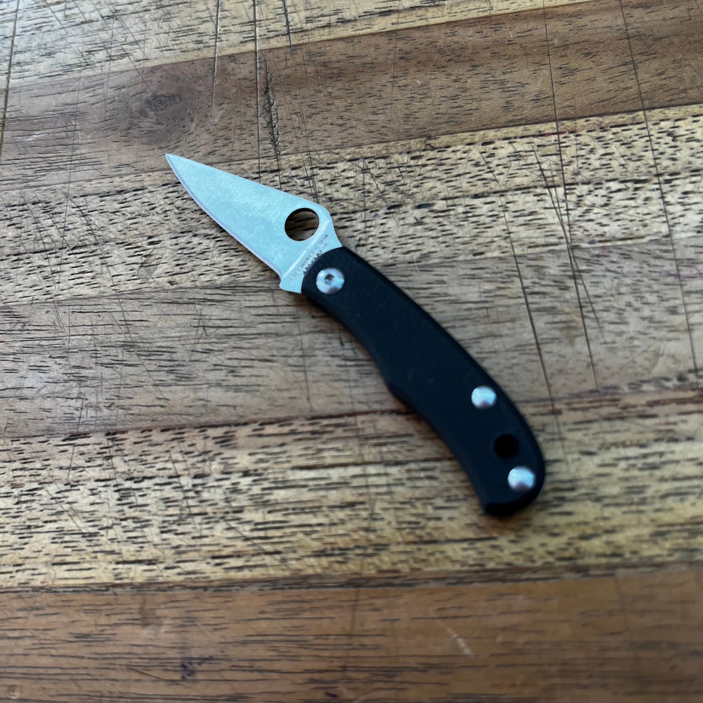 Spyderco Bug 1" Folding Knife w/ Black Handle