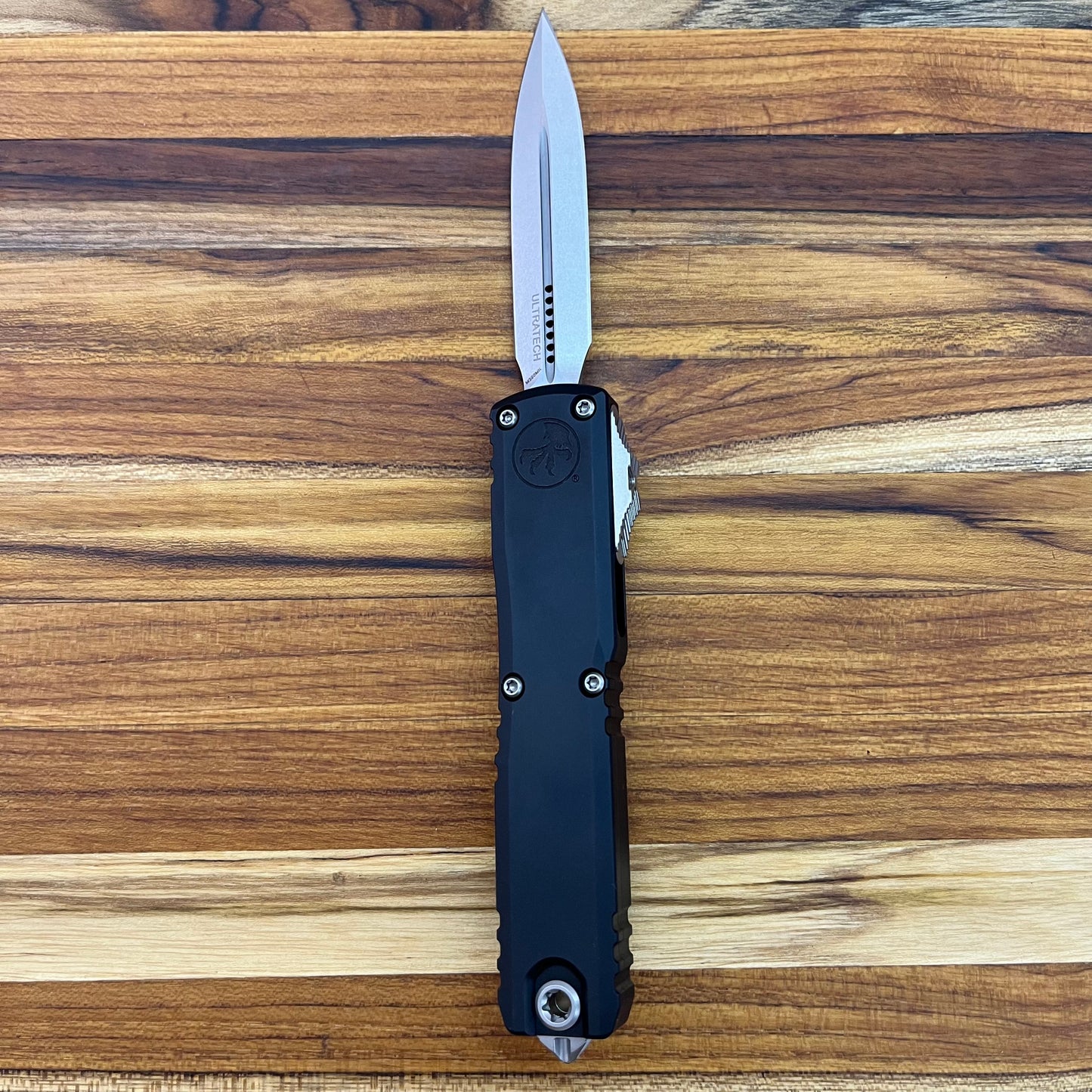 Microtech Ultratech Gen III ZBP D/E 3.5" OTF w/ Black Aluminum Handle