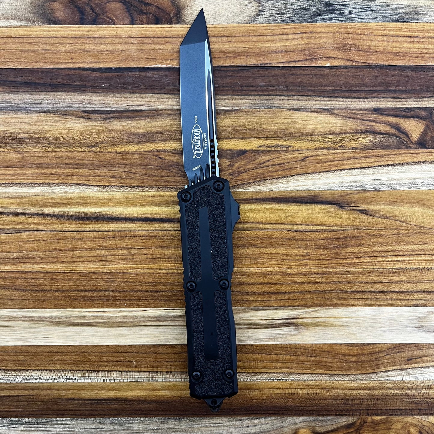 Microtech Scarab II Gen III T/E 4" All-Black OTF