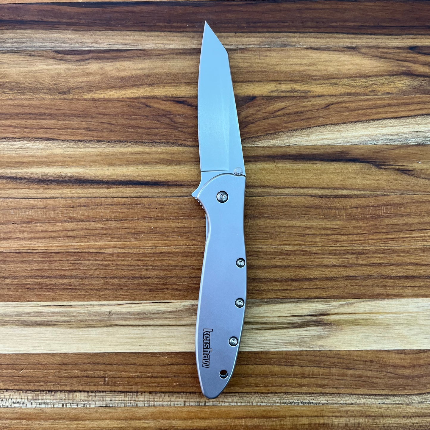 Kershaw Random Leek 3" Flipping Knife w/ Stainless Steel Handle