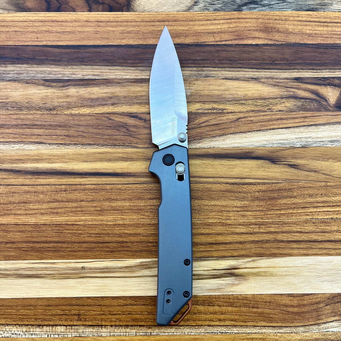 Kershaw Iridium 3.5" Folding Knife w/ Gray Handle