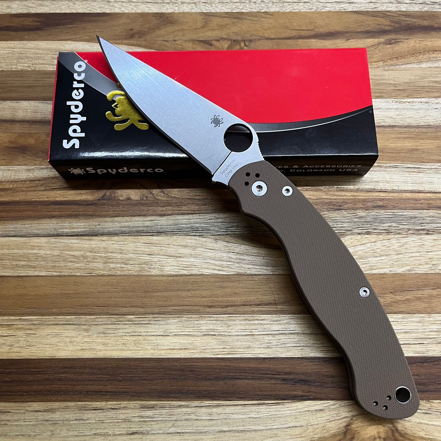 Spyderco Military 2 Brown