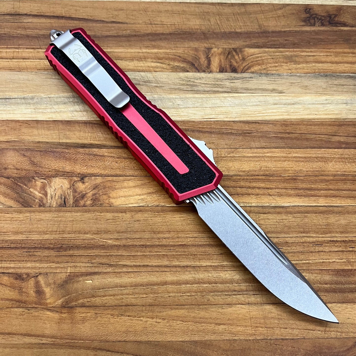 Microtech Gen III Scarab II 4" OTF w/ Red Handle