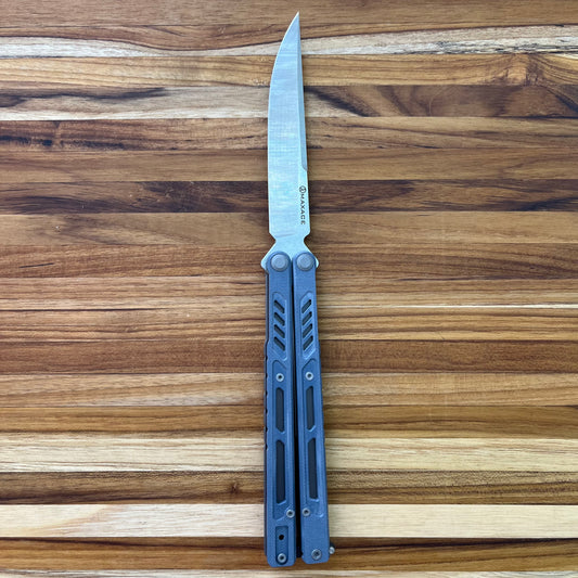 Maxace Banshee V2 Balisong 4.5" Butterfly Knife w/ Practice Blade
