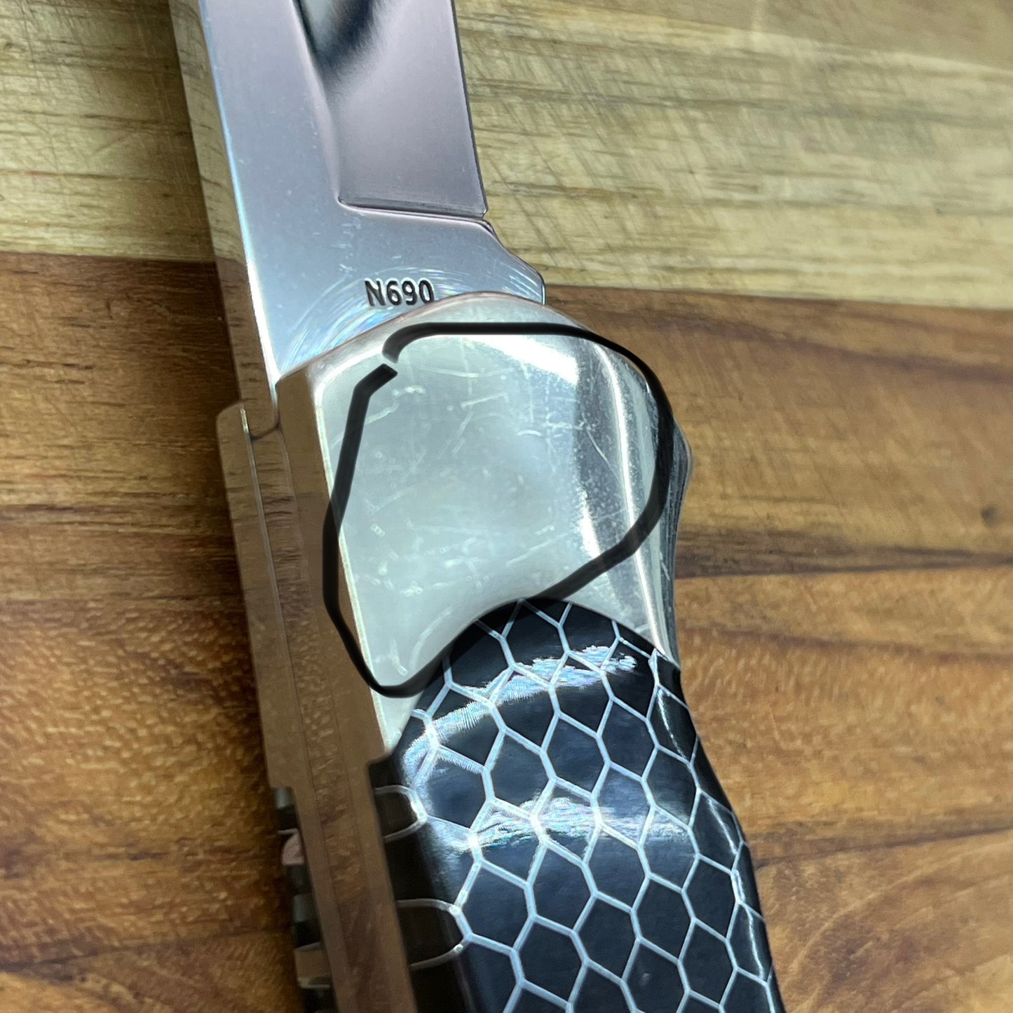 *DISCONTINUED* Boker Scout 3.25" Folding Knife Black Honeycomb