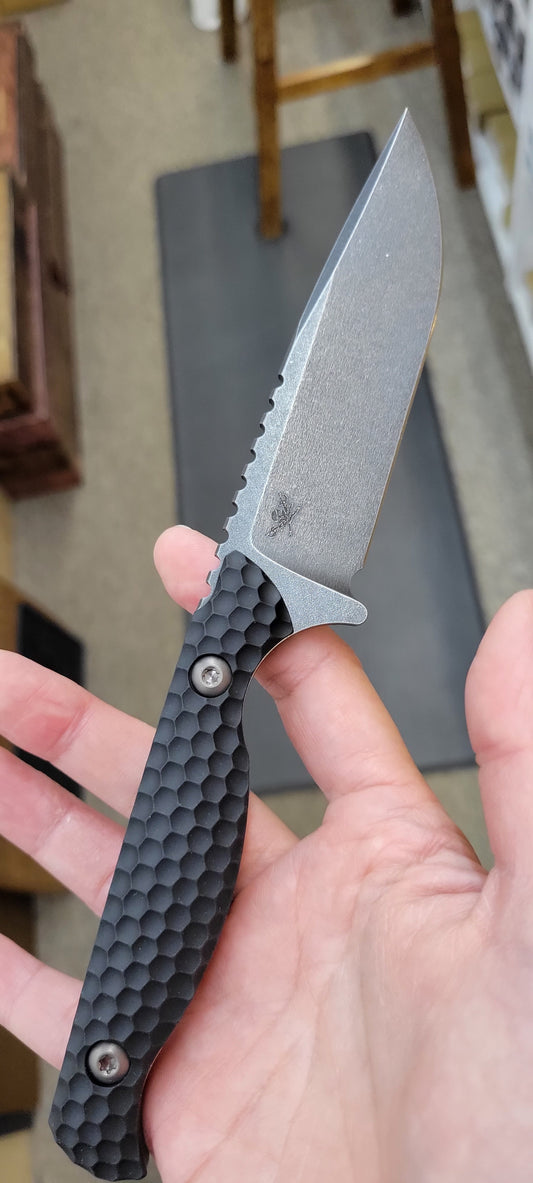 Toor Knives Mutiny Canon Black Fixed Blade