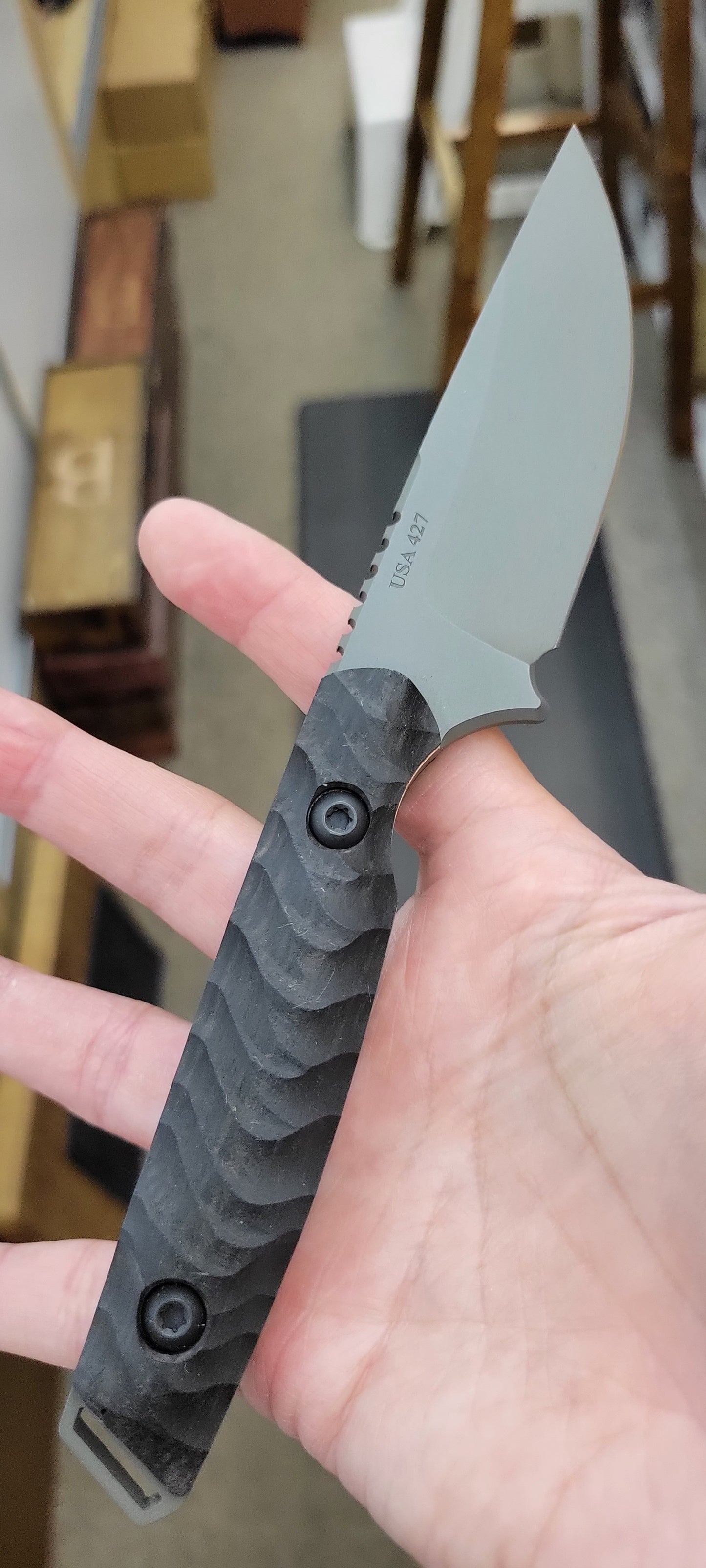 Toor Knives Field 3.0 Spanish Moss Fixed Blade
