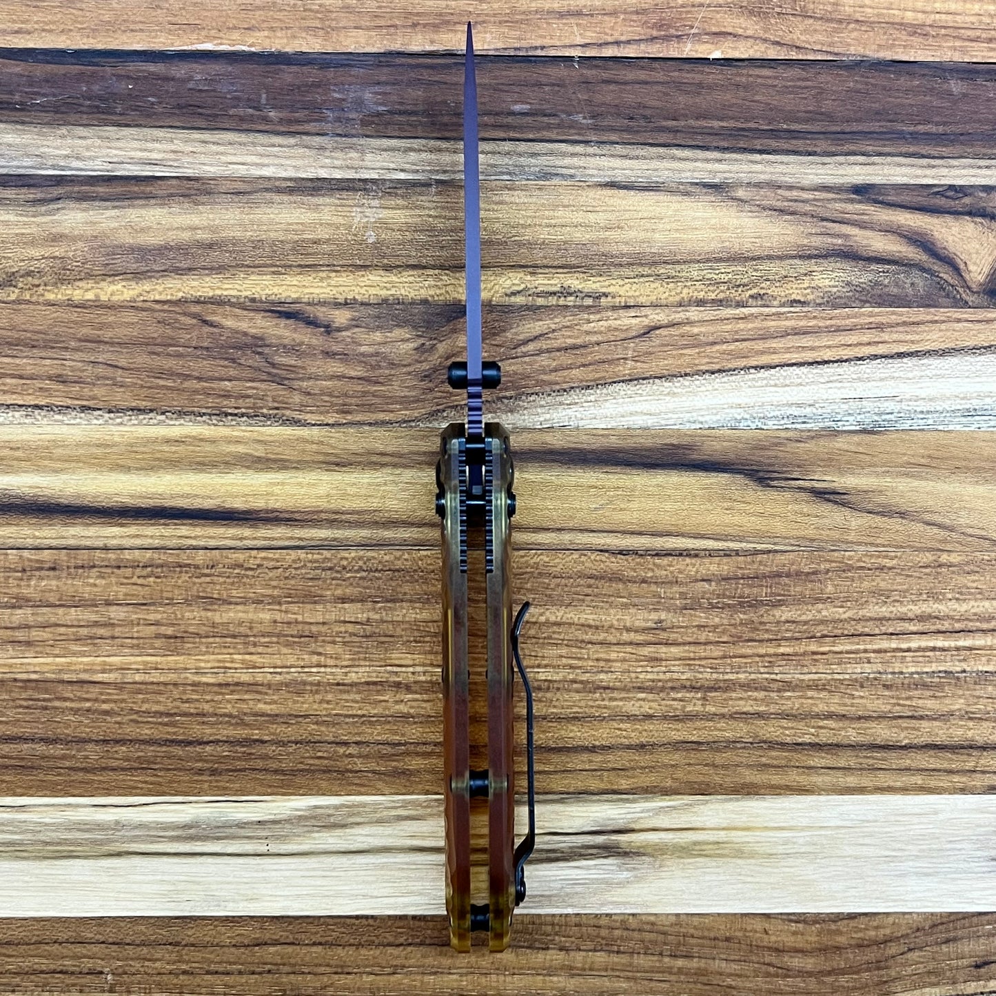 Benchmade SHOT Show Limited Edition Mini Freek 3" Folding Knife w/ Amber Ultem Handle