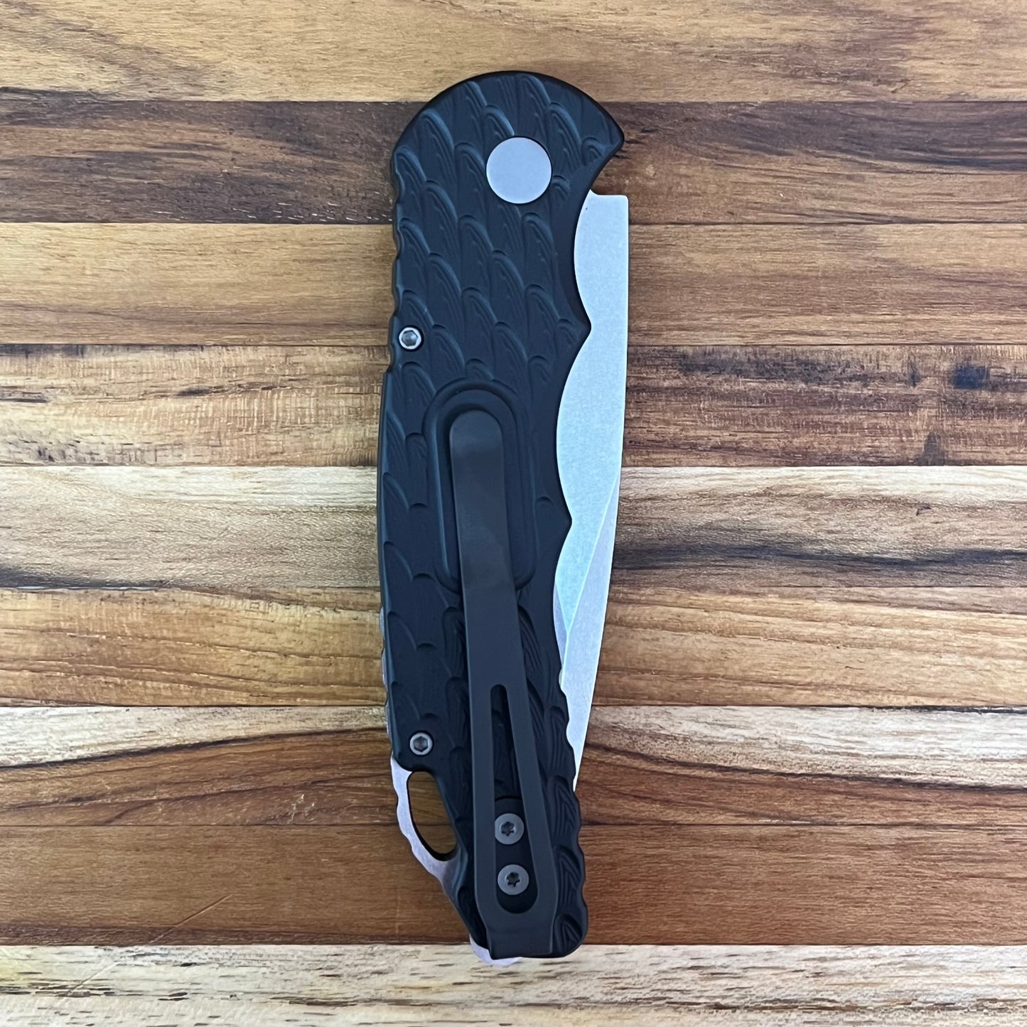 Pro-Tech TR-5 Integrity 3.25" Auto w/ Black Feather Textured Handle