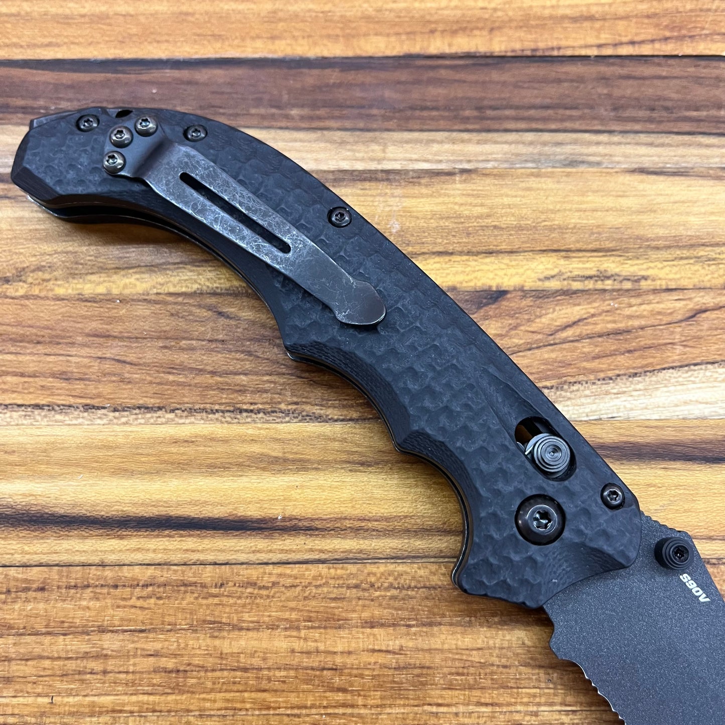 Benchmade Mini Bedlam 3.5” Folding Knife Black Handle