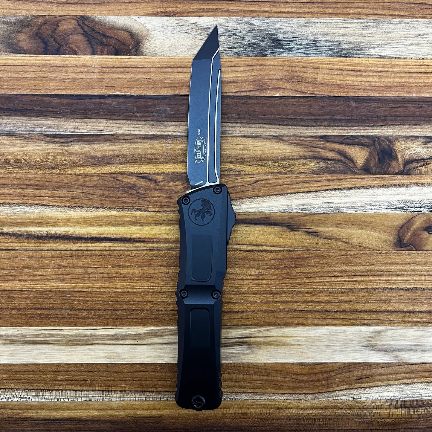 Microtech Combat Troodon Gen III T/E 4" All-Black OTF