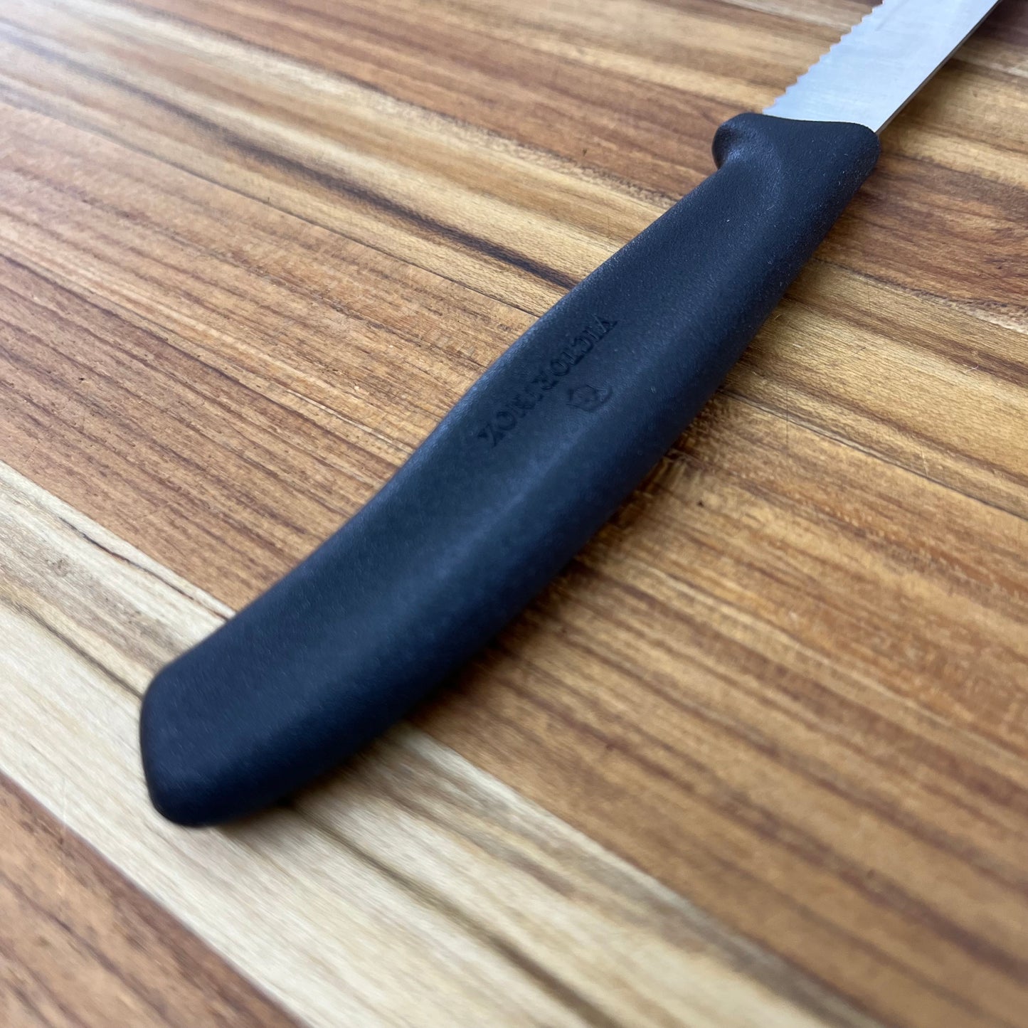 Victorinox Swiss Classic 3.25" Serrated Paring Knife w/ Black Handle