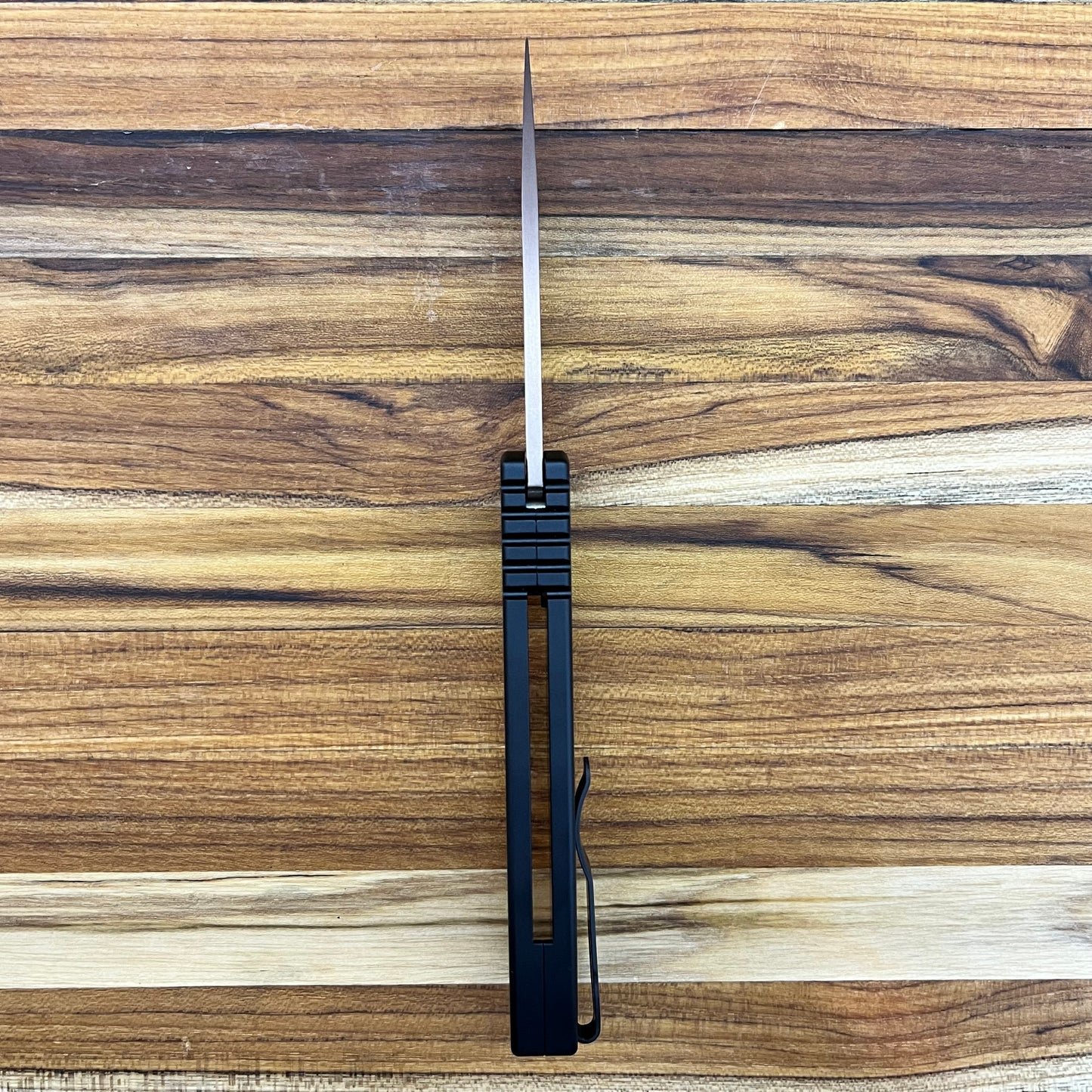 Pro-Tech TR-2 Rose Gold 3" Auto w/ Black Handle