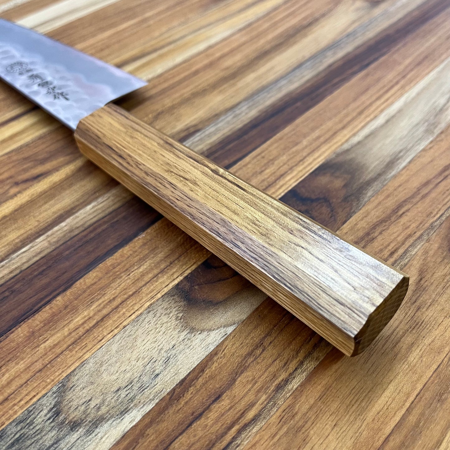 Kikuichi *LIMITED EDITION* Warikomi Tsuchime Carbon 180mm (7") Gyuto