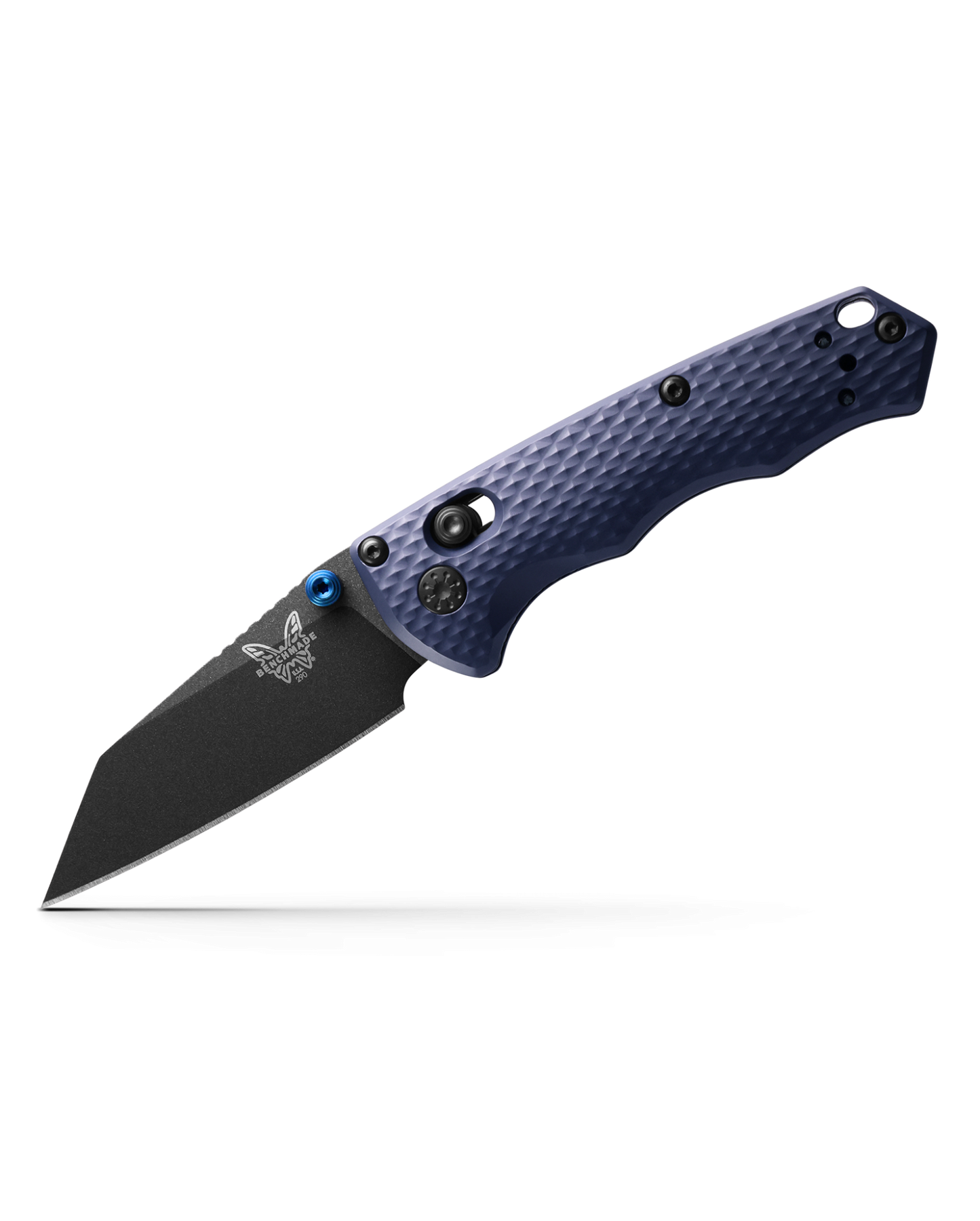 Benchmade Full Immunity 2.5" Folding Knife w/ Crater Blue Aluminum