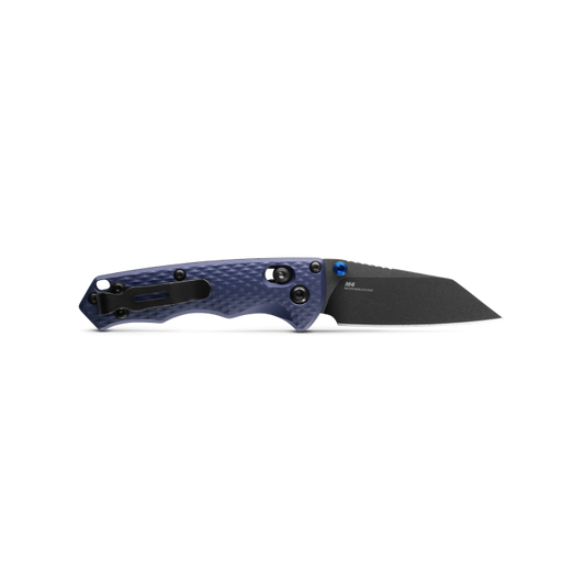 Benchmade Full Immunity 2.5" Folding Knife w/ Crater Blue Aluminum