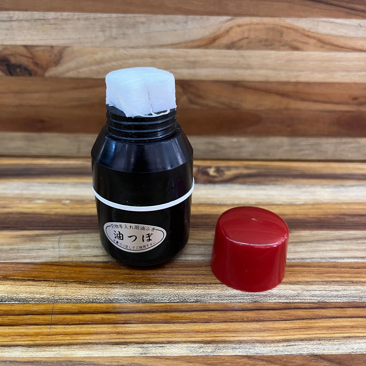 Camellia Oil Bottle w/ Cotton Applicator Top