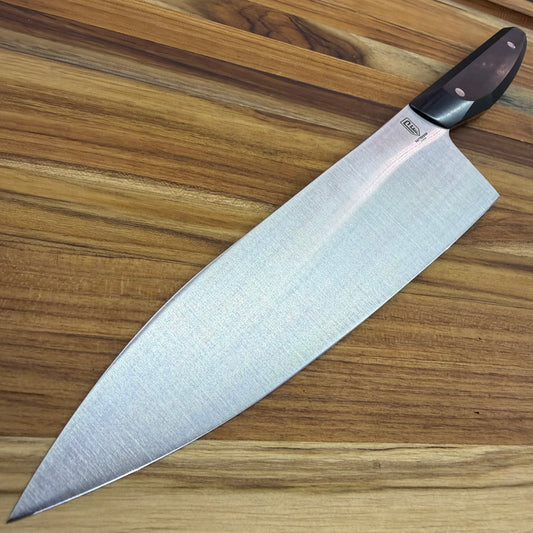 Patterson Forge Production 200mm (8") Chef's Knife w/ Basalt Richlite Handle