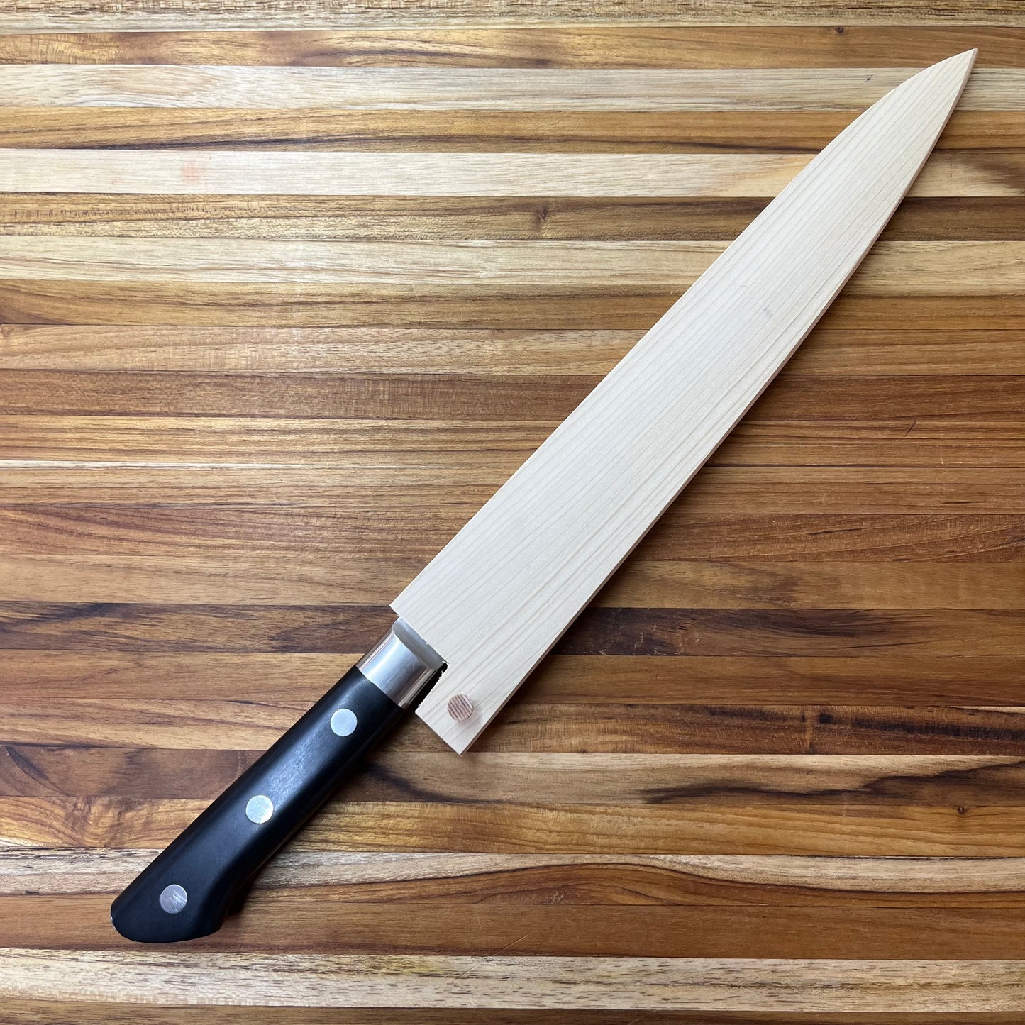 *DISCONTINUED* Kikuichi Swedish Gold Warikomi 240mm Sujihiki w/ Saya