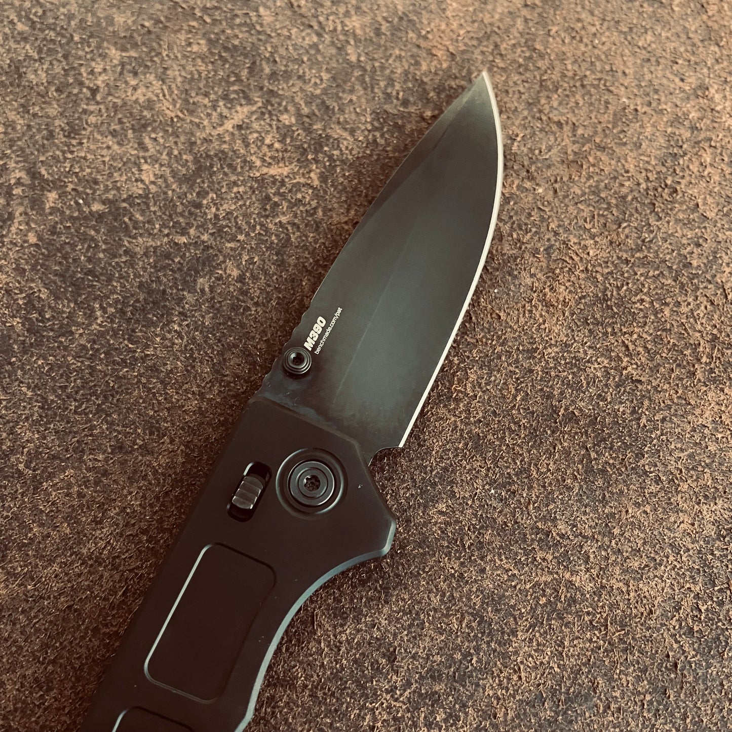 Benchmade Narrows 3.5" All Black Folding Knife w/ Matte Black Titanium Handle