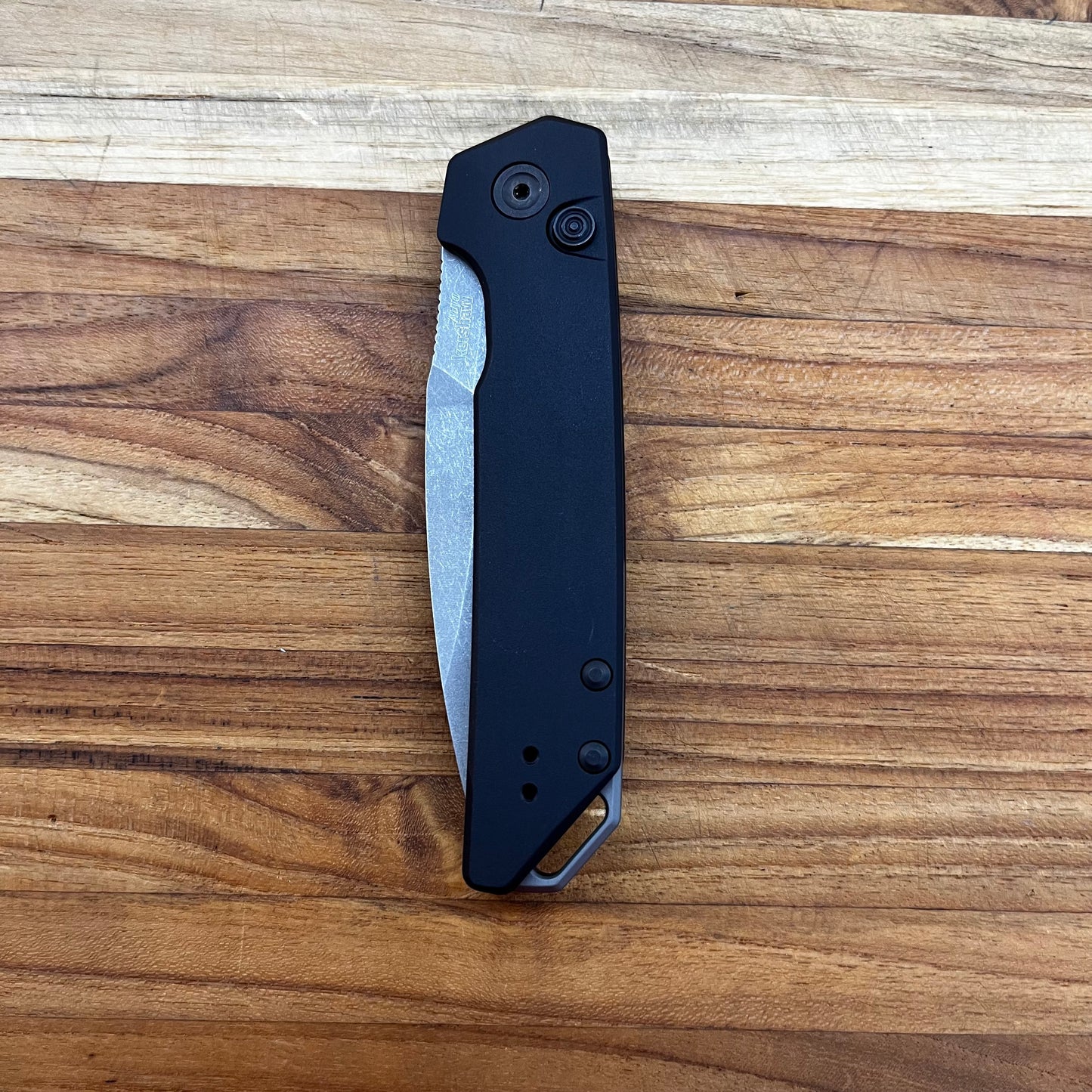 Kershaw Launch Iridium 3.5" Auto w/ Black Aluminum Handle