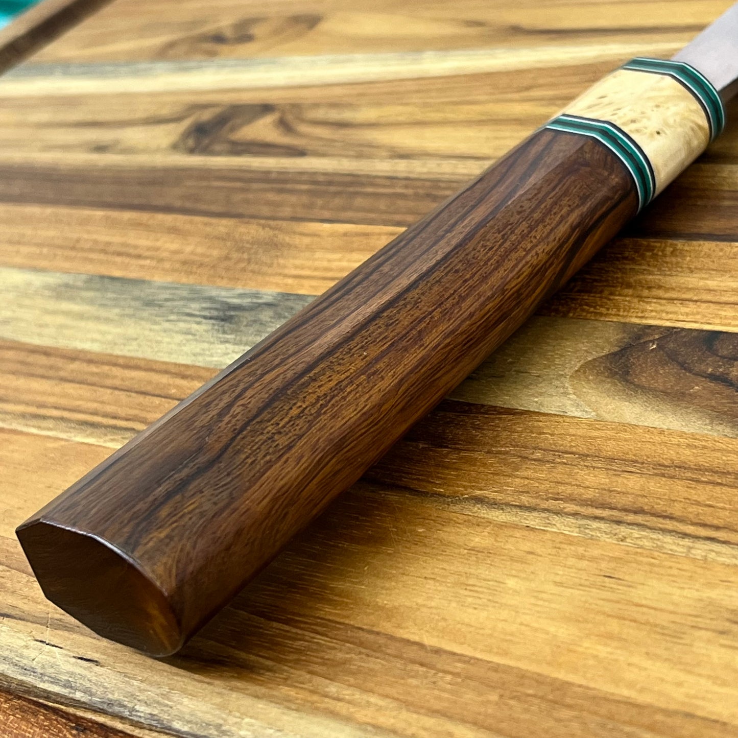 3rd Hill Customs 210mm (8.25") Chef's Knife w/ Desert Ironwood Handle