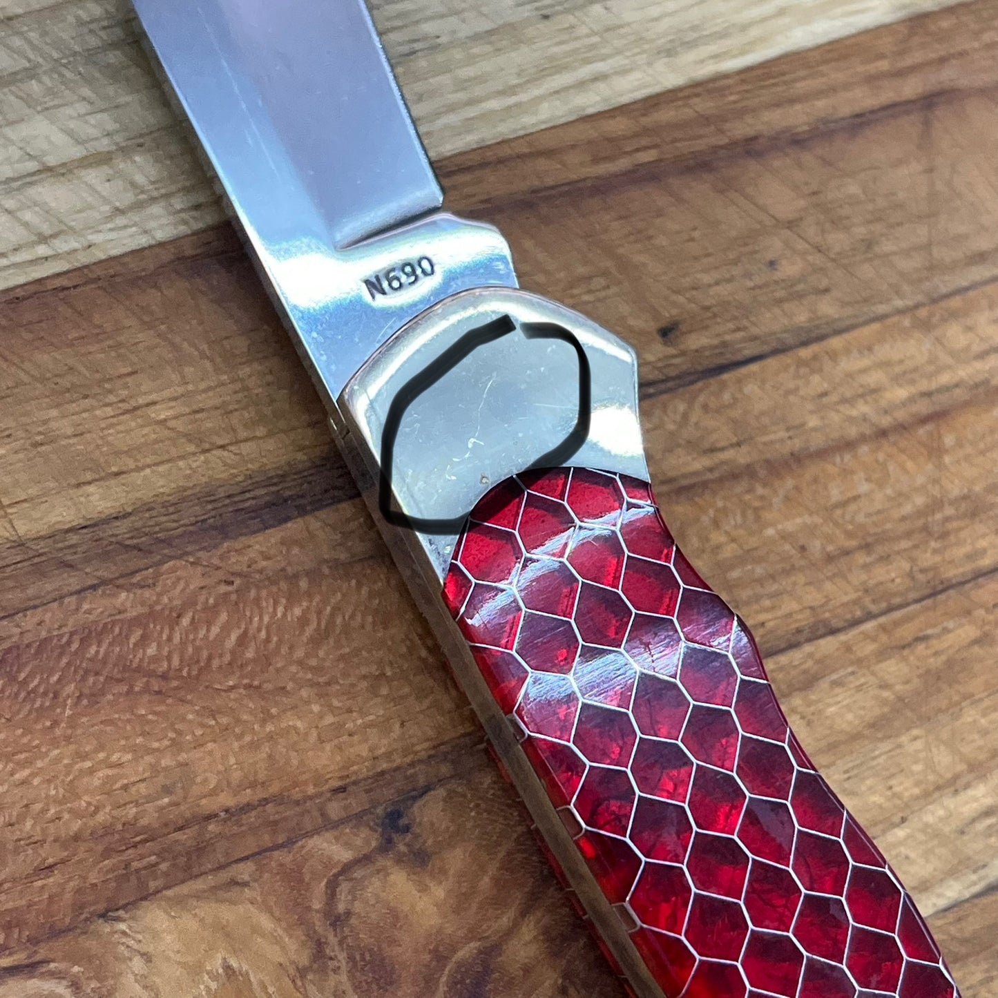 *DISCONTINUED* Boker Boy Scout 2.25" Red Honeycomb