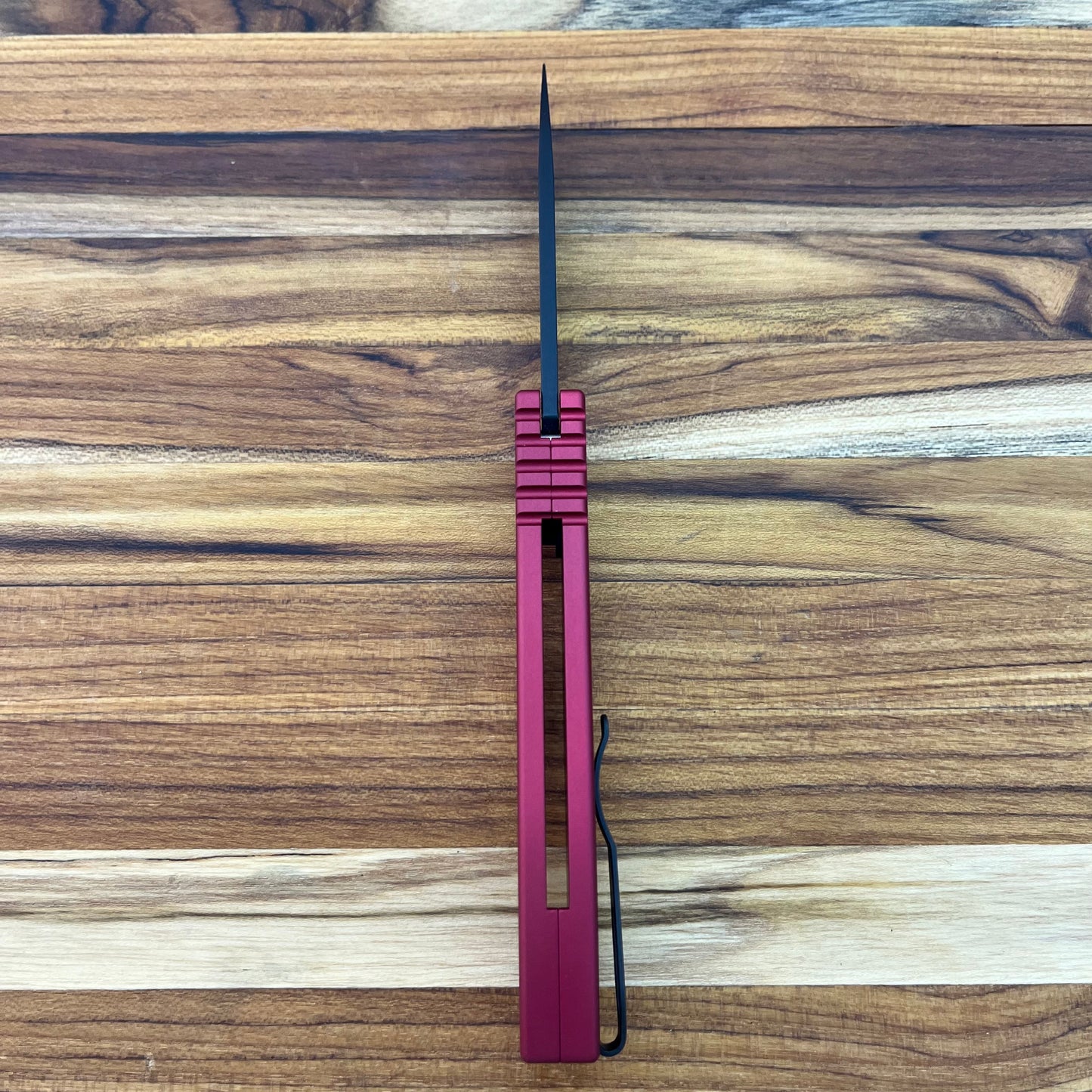 Pro-Tech TR-2 3.25" Auto w/ Red Aluminum Handle