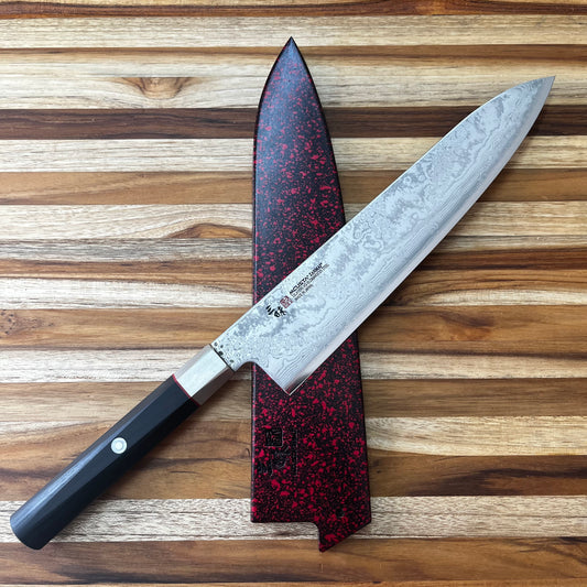 Mcusta Zanmai Red Lacquer 240mm (9.5") Gyuto Saya w/ Pin