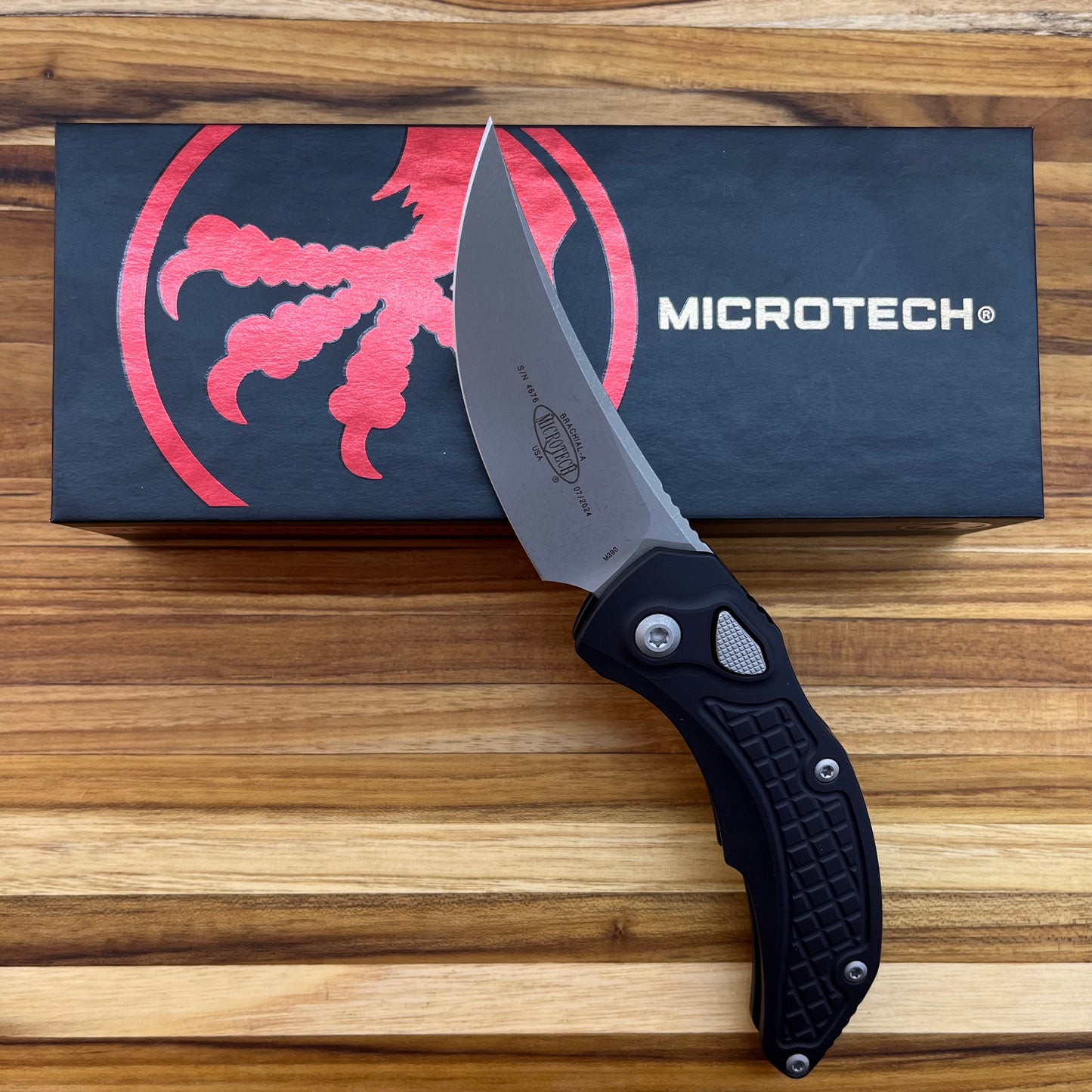 Microtech Bastinelli Brachial S/E 3.5" Auto Folding Knife