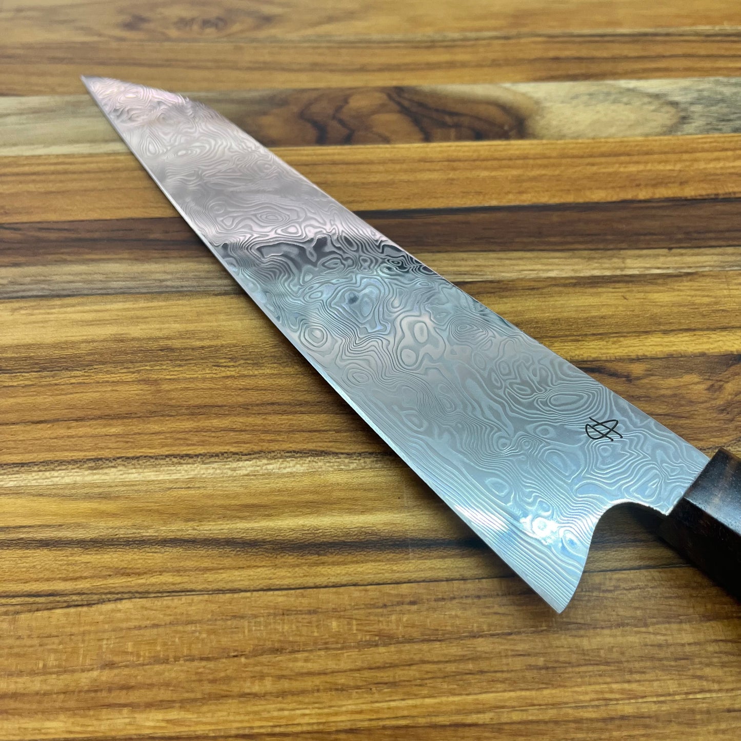 Alfredo Faccipieri 200mm (7.75") Gyuto w/ Damasteel & Koa Handle