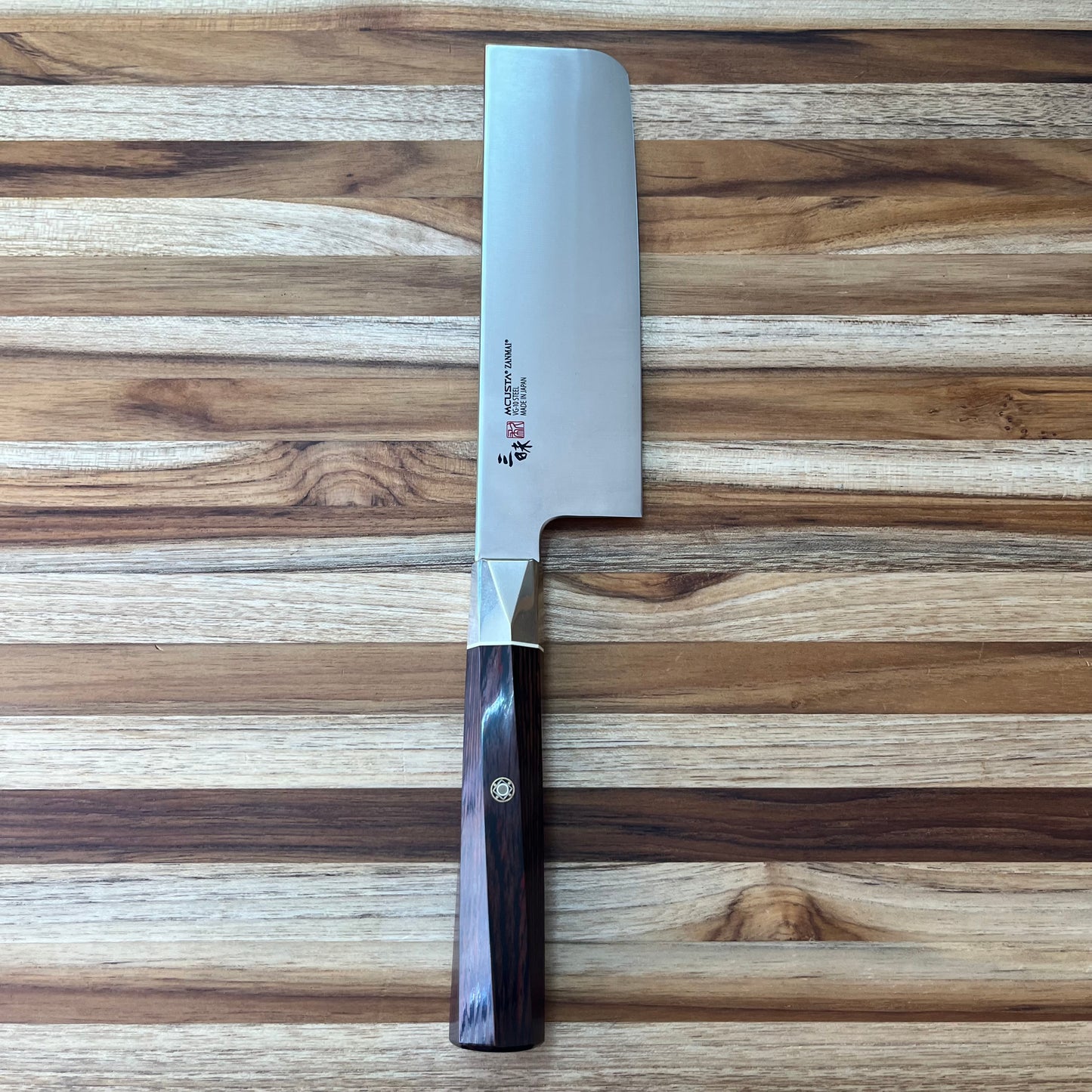 *DISCONTINUED* Mcusta Zanmai Supreme Twisted 165mm Nakiri
