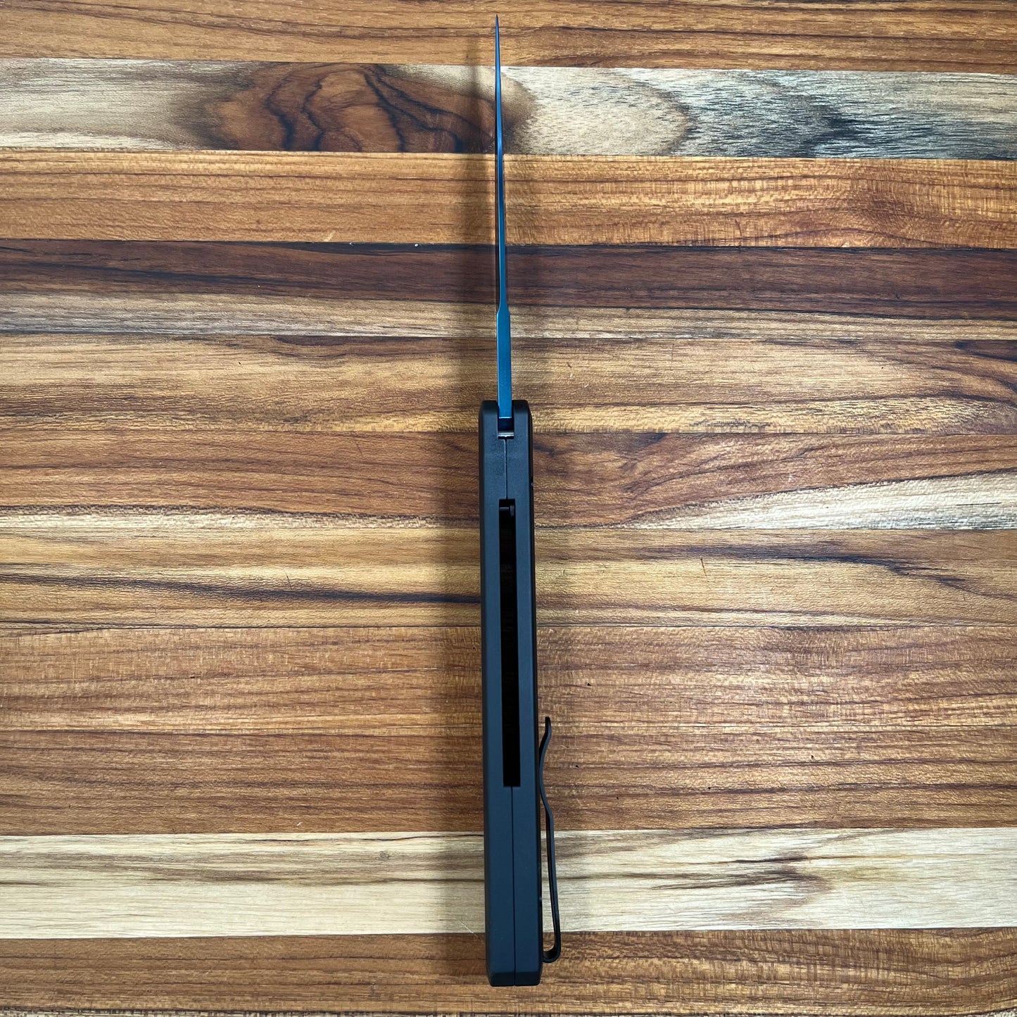 Pro-Tech Godfather 4" Auto w/ Sapphire Blade & Black Aluminum Handle