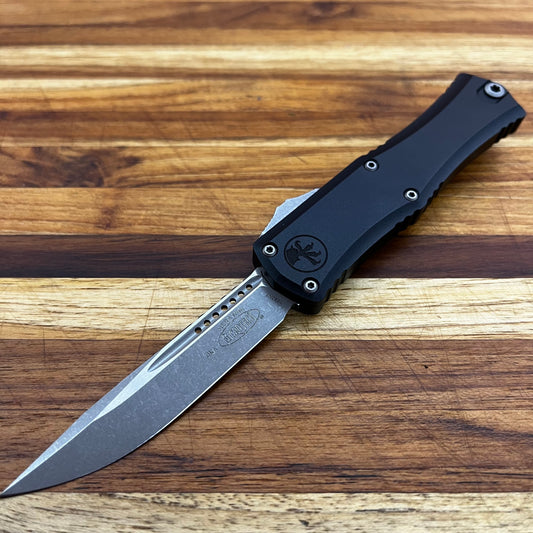 Microtech Hera II Mini S/E 3" OTF w/ Black Aluminum Handle