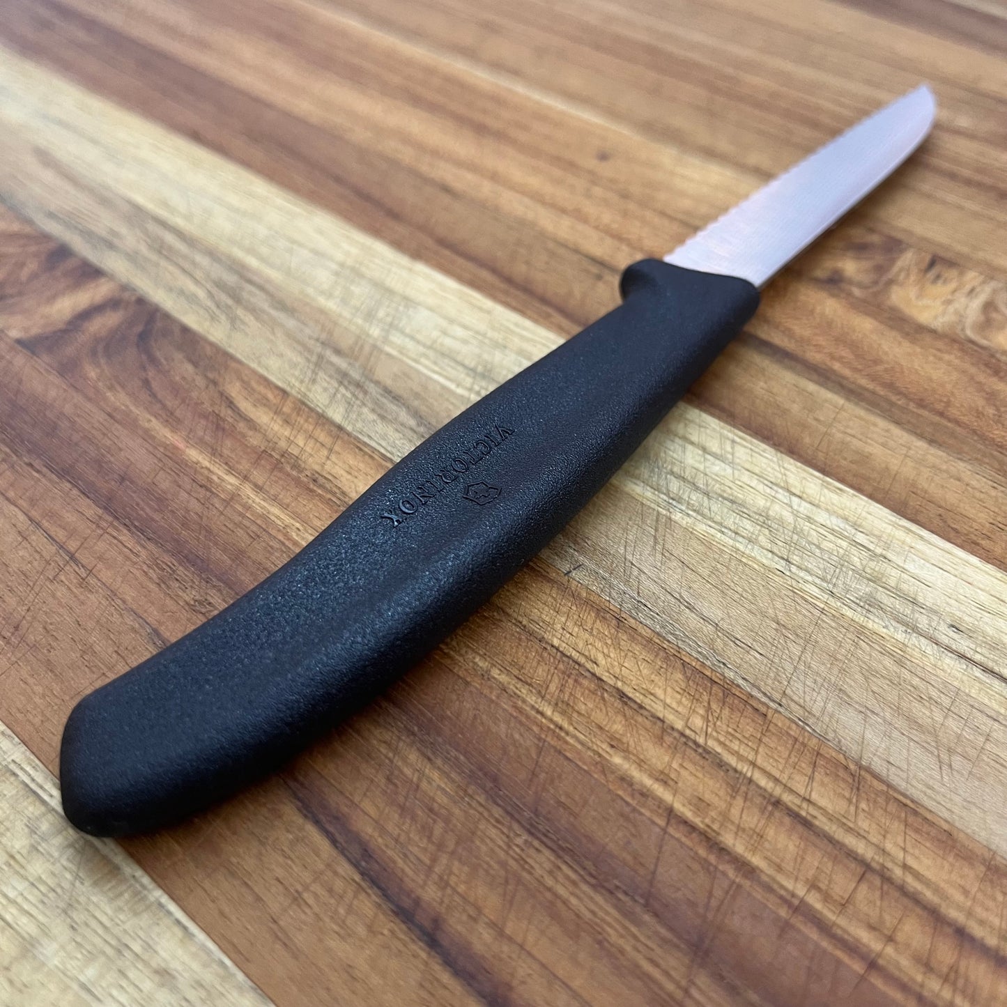 Victorinox Swiss Classic 3.25" Serrated Sheep's Foot w/ Black Handle