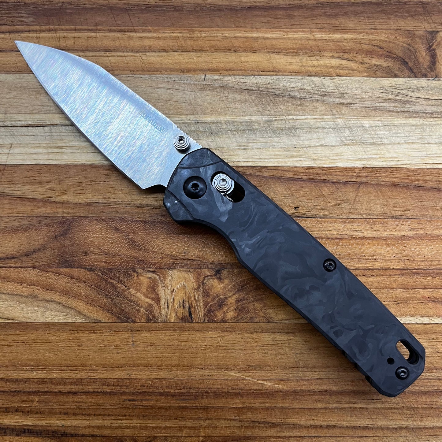 Kershaw Bel Air 3" Folding Knife w/ Marbled Carbon Fiber Handle