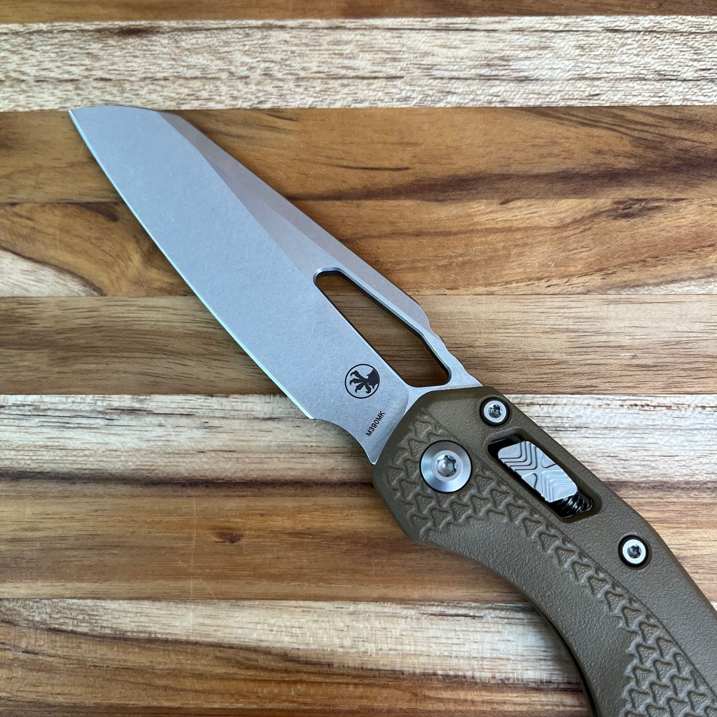 Microtech MSI 3.5" Folding Knife w/ RAM-LOK & Dark Earth Polymer
